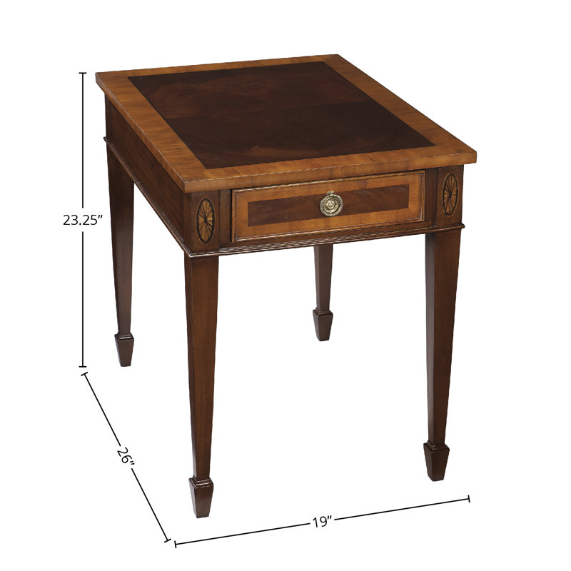 Copley Place Rectangular End Table