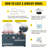 Vacuum Investing Casting 2L Vacuum Casting Machine with 3 CFM Pump