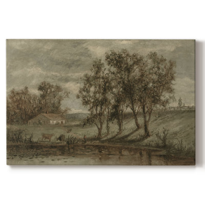 Paysages rétro-DCC XXIX -Galerie enveloppée Cavas