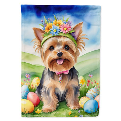 Easter Egg Hunt Double Sided 40'' H x 28'' W Polyester Easter House Flag