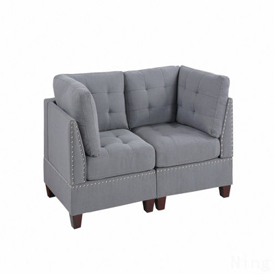Ensemble modulaire - 2 pièces en gris