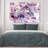 Amethyst Gardens - Print on Canvas-391529555