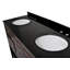 Ensemble de meuble-lavabo double 72 po Partap