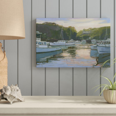 «Perkins Cove», peinture sur toile