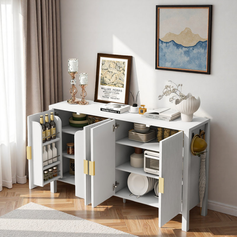 Buffet Modern, Blanc