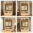 Simple & Portable Non-Woven Fabric Wardrobe, 67 Inches Tall, with Hanging Space for Coats and Bags, Sturdy & Easy to Assemble, Includes 3 Storage Drawers, Ideal for Rentals, Dorms, Bedrooms-1357931942
