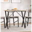 Ronks Dining Table Legs X-Frame Steel-338227174