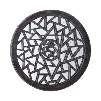 Asya Round Mirror
