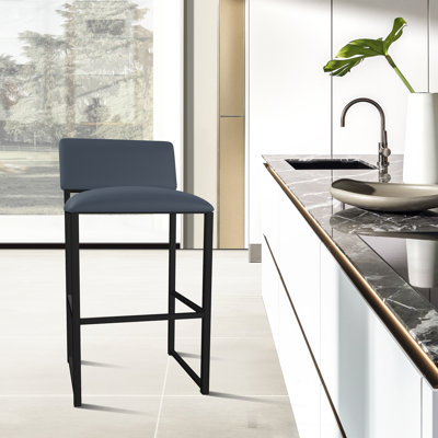 Tabouret Madrid avec revêtement en poudre peint à la main