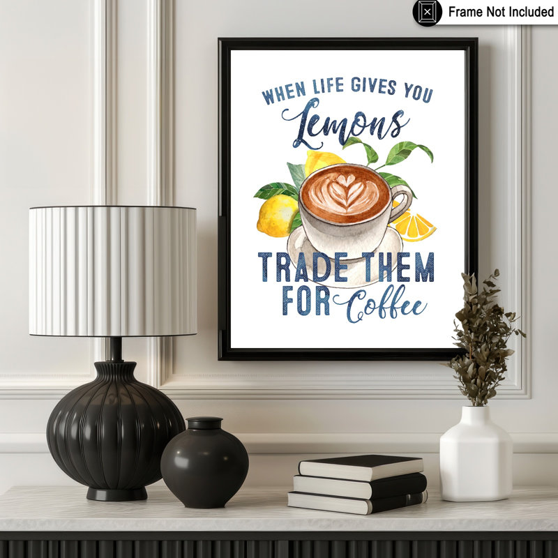 When Life Gives You Lemons No1, Unframed, Poster, 24"H x 32"W