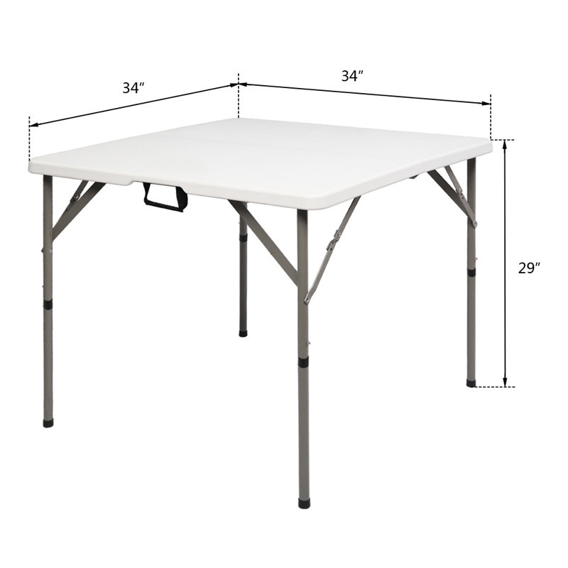 Table pliante portative 33,86 po