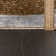 Medallion Design Performance Gray/Brown/Blue Machine Washable Area Rug