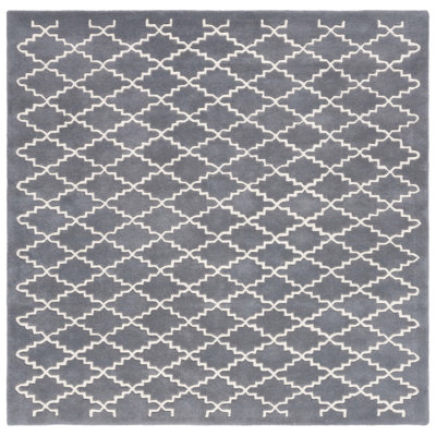 Carolene Hand Tufted Wool Geometric Rug