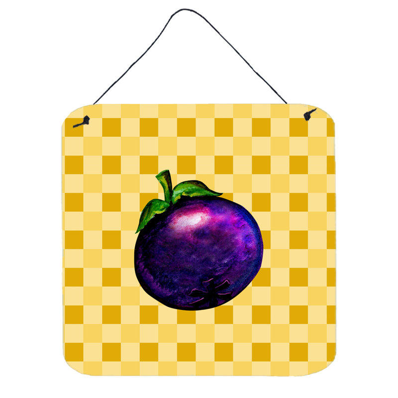 Décoration murale mangosteen on basketweave