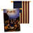 Double Sided 40'' H x 28'' W Polyester House Flag