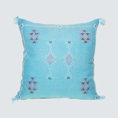 Silk Throw Square Pillow Cover