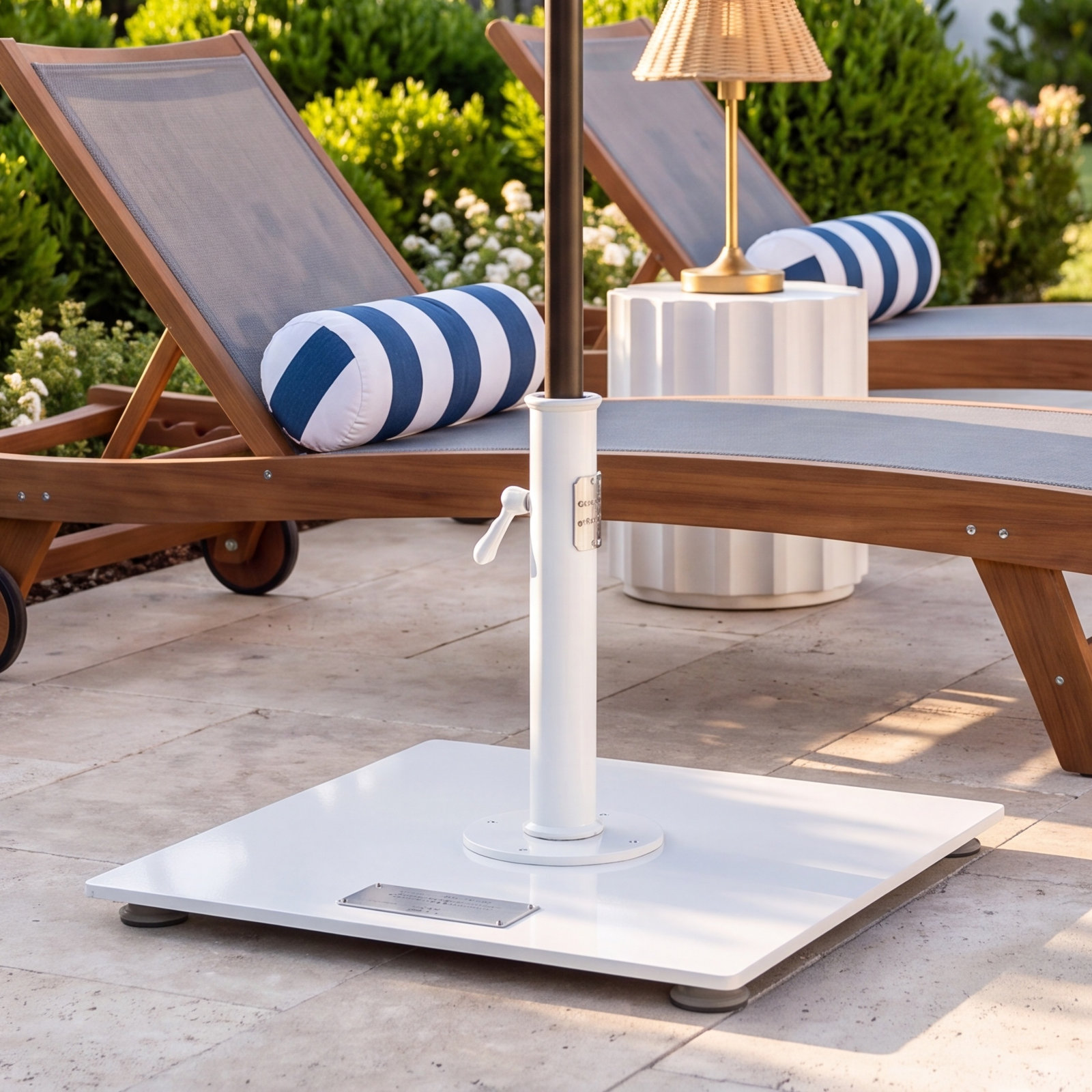 90lb In-Ground Umbrella Base
