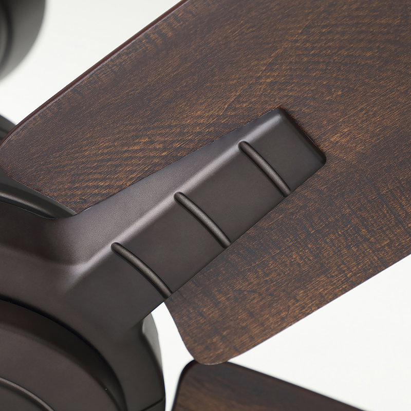 56'' Ceiling Fan, Oil Rubbed Bronze with Coffee Blades