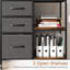 3-Drawer Mobile File Cabinet