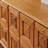 Retro Solid Wood Artistic Style Sideboard