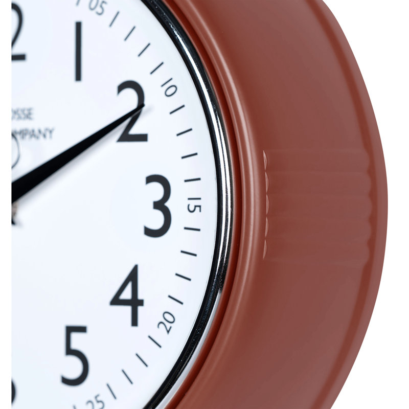 Horloge murale La Crosse, Terracotta