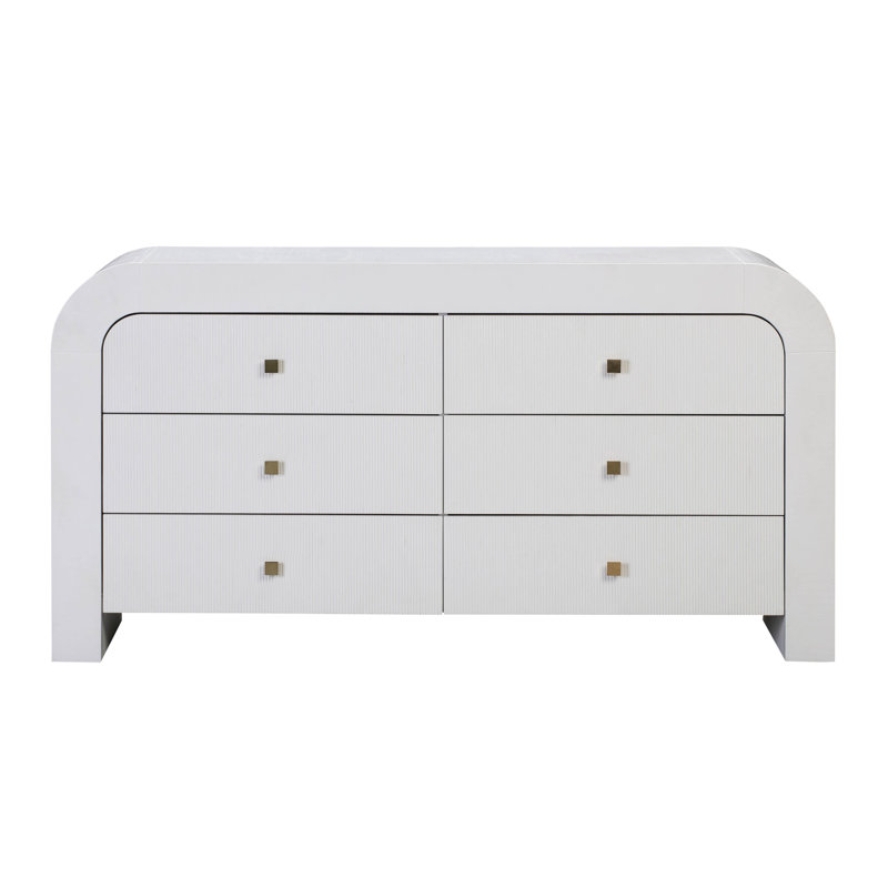 Commode l 6 po Baxley, Blanc