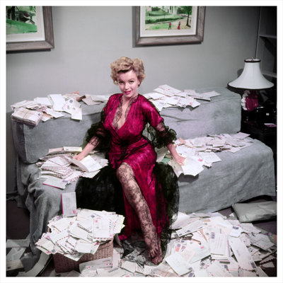 Fan Mail Print by Slim Aarons