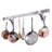 Handcrafted Rolled End Bar, 4" Wall Brackets-133013473-36590446