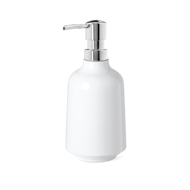 Distributeur de savon Step, Blanc