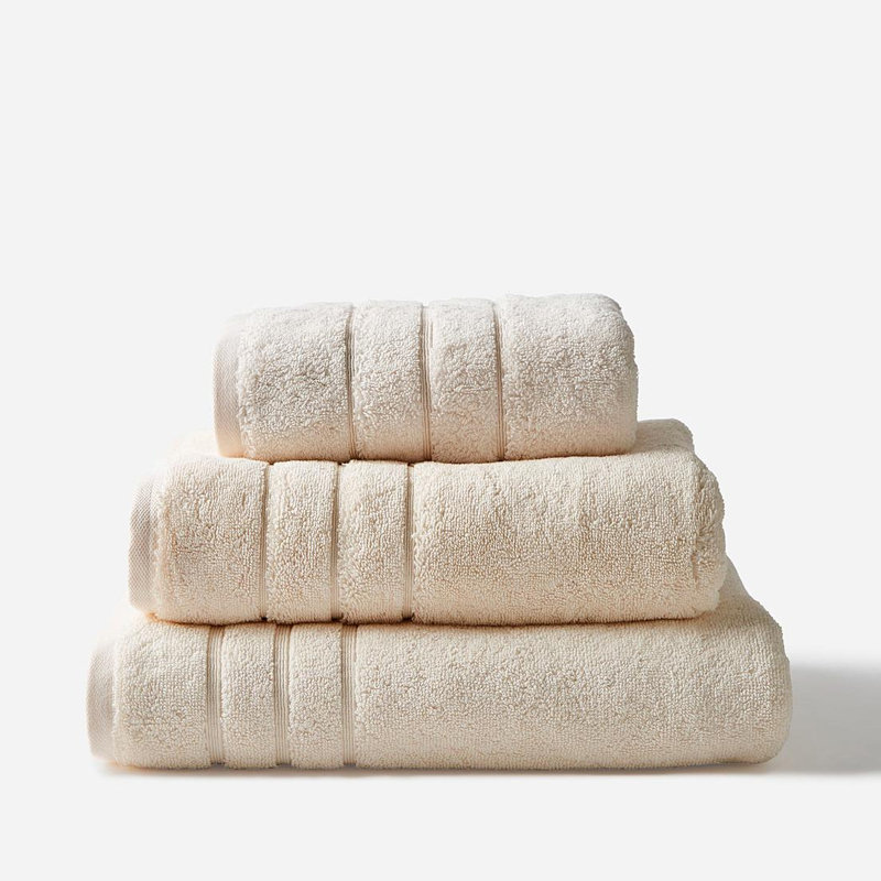 Hotel Luxury Bath Towel - Premium Heavyweight, Cream