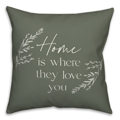  Polyester Indoor/Outdoor Throw Pillow