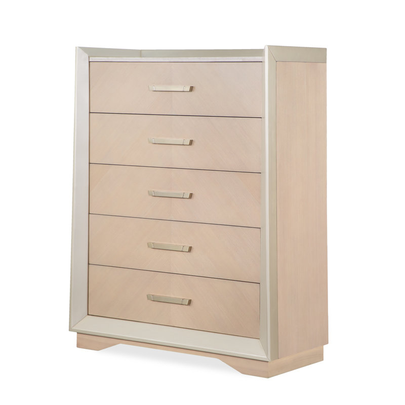 Ensemble de chambre à coucher avec éclairage DEL Konopka, Roi, 5