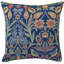 Manor Garden Tapestry Cushion in Indigo Blue-134251386-134251389