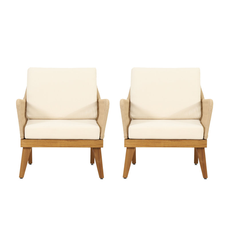 Chaise avec coussins