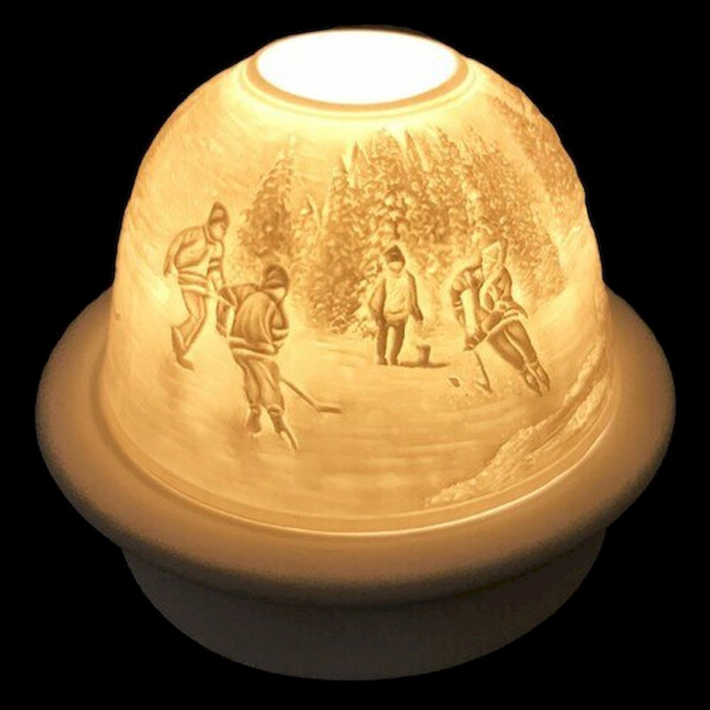 4'' H Porcelain China Tabletop Tealight Holder
