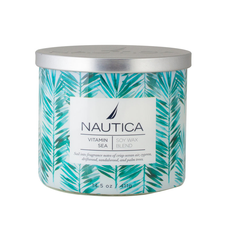 Bougie de créateur parfumée à la mer