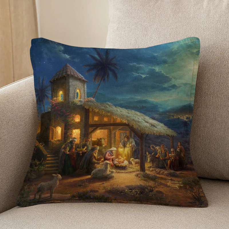Coussin décoratif Thomas Kinkade