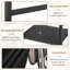 74cm H Media Shelves