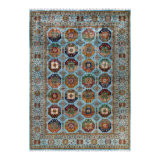 One-of-a-Kind Rectangle 8'9" X 12' Hand Knotted Area Rug