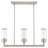 Binghamton 3 - Light Brushed Nickel Pendant