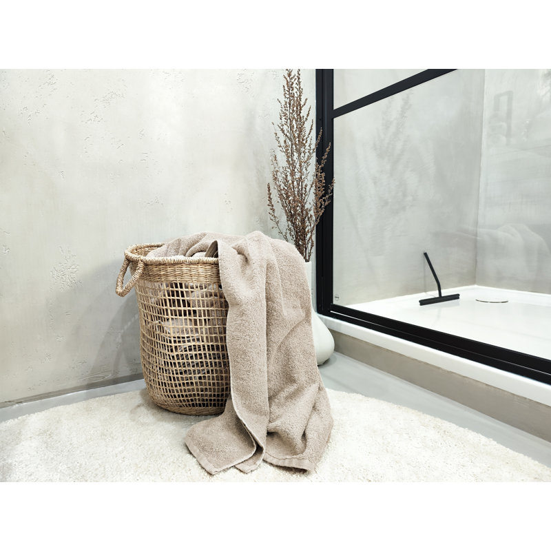 Midweight Bath Sheet, Cappuccino