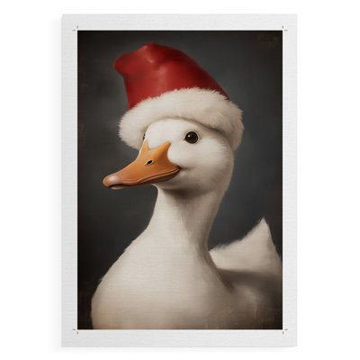 Art des Fêtes de Noël - série 2-CIX -Impression sur toile seulement - NON-CADRE