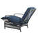 Darico Recliner Patio Chair with Cushions