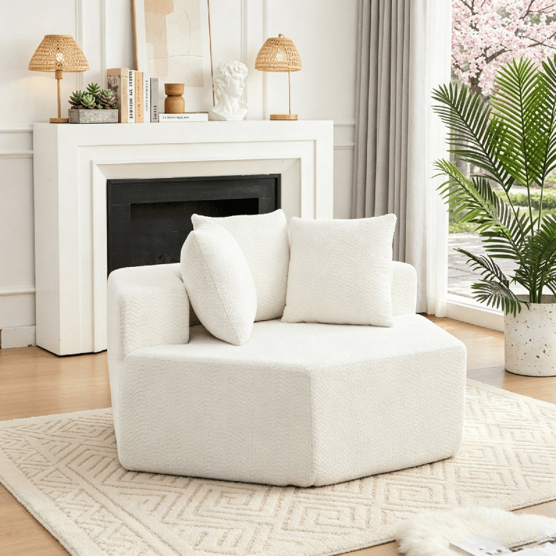 Méridienne 54 po, CSN-W834P491344Beige