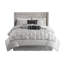 Ensemble d'édredon touffeté 7 pièces grand gris-117517653-117517645