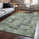 Premium Machine Washable Cerrito Green Rug