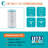 Hurricane 2 Pack Replacement Spa Filter for Unicel C8411 and Pleatco PWWCT75