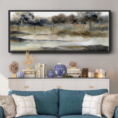 Serene River- Framed Canvas