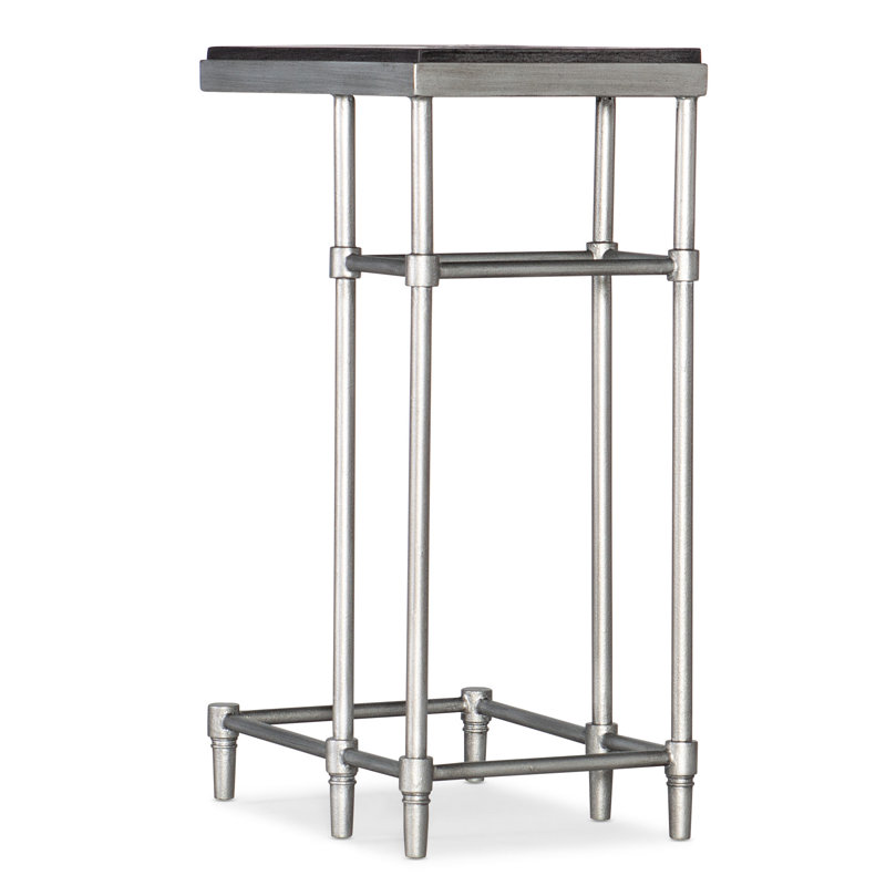 St. Armand Tray Table, Black/Silver