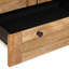 Solid Wood Rectangle Accent Cabinet